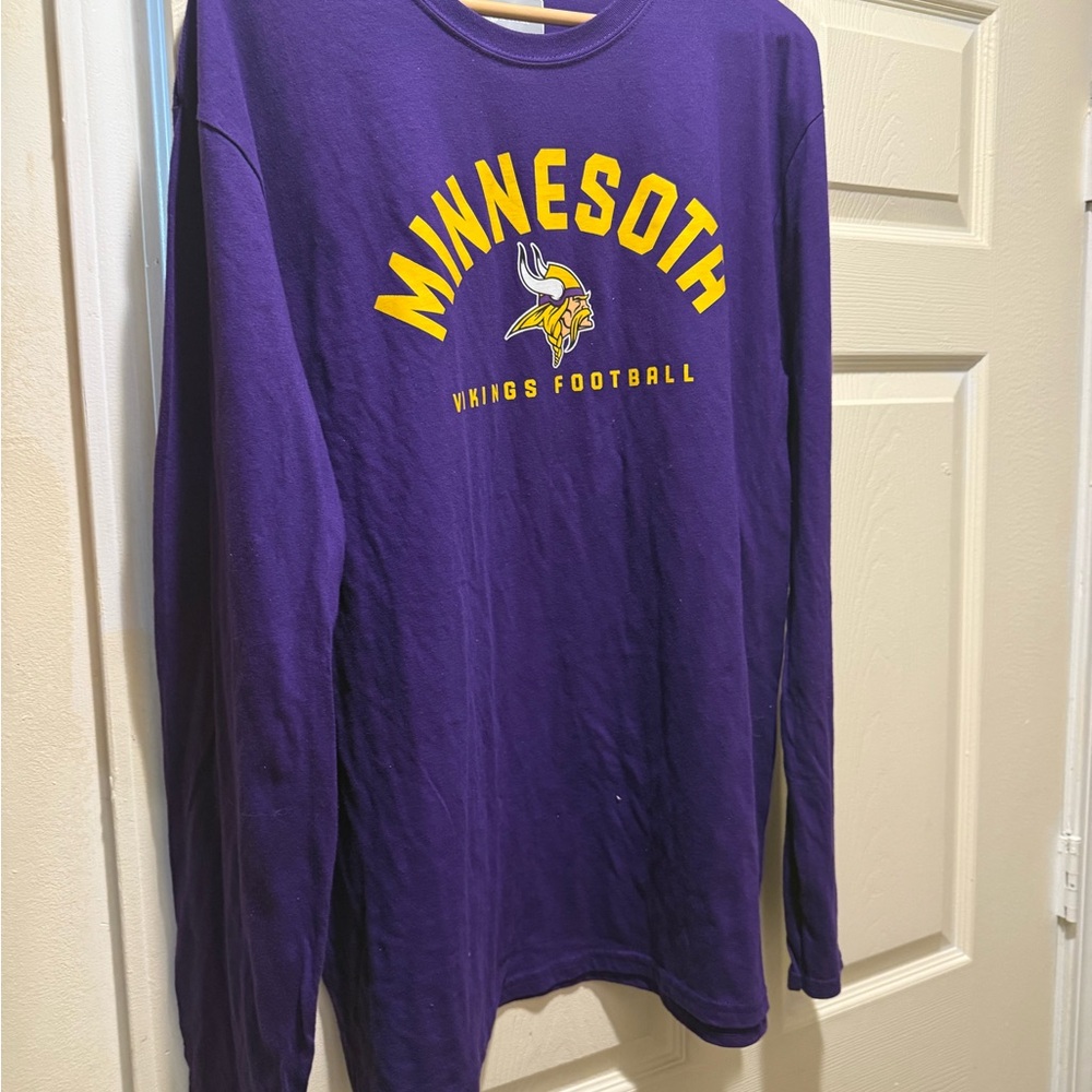 Minnesota Vikings Purple Long Sleeve Shirt